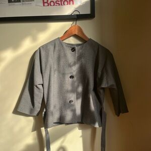 Vintage virgin wool blazer